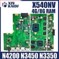 Papan Utama Laptop X540NA Untuk ASUS X540 X540N X540NA R540N D540NA Papan Utama W/N3350 N3450 N4200 