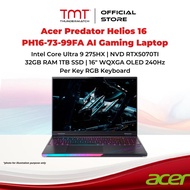 Acer Predator Helios 16 PH16-73-99FA AI Gaming Laptop | Intel Core Ultra 9 275HX | NVD RTX5070TI | 3