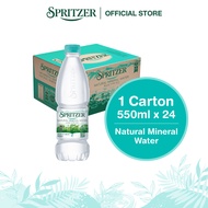 Spritzer Natural Mineral Water (550ML X 24)