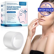 Facial Invisible Scar Roll Transparent Waterproof Breathable Scar Sheets W9A0