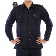 Seragam safari Baju safari Setelan safari security safari satpam Safari Lengan pendek Lengan panjang