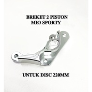 Mio SPORTY / MIO 5TL FRONT CALIPER BRACKETS FOR 220MM DISC