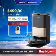 Airbot Robot Vacuum X40 Ultra | 17000Pa AirGPT Smart Robot Vacuum and Mop Auto Dock Station Ai Camer