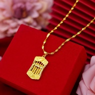 916 gold  Lucky Ingot Abacus Pendant / Abacus Gold Charm gold 916/22K