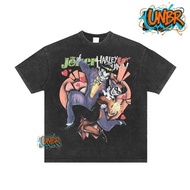 COD 2025 Baju Baru Lelaki Vintage Trend Anime Badut Keselamatan T-shirt Lengan Pendek