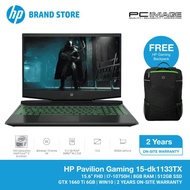 HP Pavilion Gaming Laptop/Notebook - Black (i7-10750H/8 GB/512 GB SSD/GTX1660Ti 6 GB/W10/144Hz) 15-DK1133TX