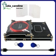 【Ada_Caroline】Upgraded 512k Proxmark3 Easy V3.0 RDV4 Memory ID M1 IC Built-in RFID Card Reader Integ