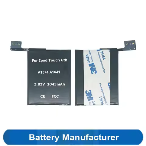 1043mAh A1574 A1641 020-00425 Battery For Apple Ipod Touch 6 6th Gen Generation 16/32/64GB MP4 MP5