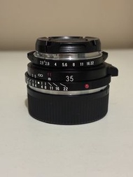 Voigtlander 35mm f2.5 vm