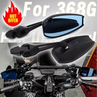 For ZONTES 368G 368 G Motorcycle Universal Rearview Side Mirror Anti Glare Aluminum Alloy 2Pcs