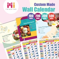 Custom Made Wall Calendar / Racing Horse Calendar / Kalendar Kuda 2024