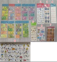 Snoopy 絕版貼紙