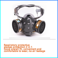 COD ASL Masker Gas Respirator Full Face with Activated Carbon Filter 8201 / masker gas respirator ke