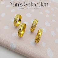 YANS Gold Plated Original 925 Pure Silver Engage Ring