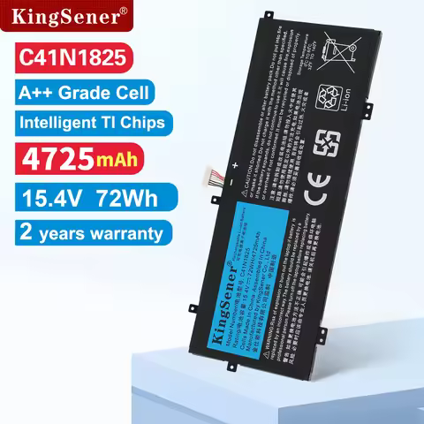 KingSener C41N1825 15.4V 72Wh Replacement Laptop Battery For ASUSVivoBook 14 X403FA I403FA X403FA-EB
