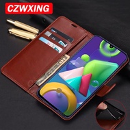Flip Case Samsung Galaxy M21 wallet Leather Back Cover Phone Case Samsung Galaxy M21 GalaxyM21 Casin