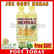 Jus Gout Nenas Amirna Original HQ Ubat Gout