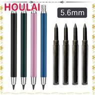 HOULAI Mechanical Pencil 2B/4B/6B/8B Pencil Refill Metal Stationery Comics Design Writing Art Painti