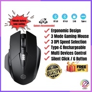 EZNET Gaming Mouse Wireless Mouse Ergonomic Rechargeable Wireless Mouse Silent Click Bluetooth 4.0 5