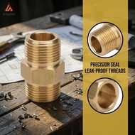 F/M Hose Barb Hose Connector, Durable Brass Fitting 3/8" 1/4" M14 M18 M22