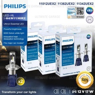 Philips Ultinon Essential Bulbs H11 H8 H16 H4 HIR2 9012 LED Bulb Light Mentol Lampu Besar Fog Headla