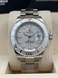 [SOLD OUT]二手 USED  ROLEX 勞力士 YACHT-MASTER 16622 銀色 2008年9月 保養卡