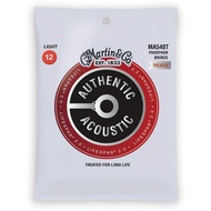 Martinguitar Strings Authentic Acoustic Lifespan 2.0 Treated Guitar Strings - 92/8 Phosphor Bronze L