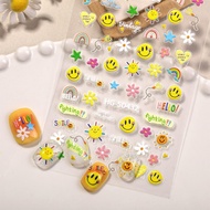 5D Cute Nail Stickers Easy To Apply Use Various Styles
