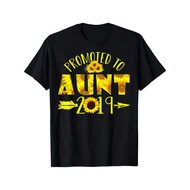 T-Shirt Auntie Wanita 2019 - Hadiah Auntie Baharu yang Seronok dengan Rekaan Bunga Matahari dan Aunt