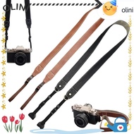 OLINI Micro Single Strap, PU Leather Adjustable Camera Shoulder Strap, Universal Retro SLR Cameras S