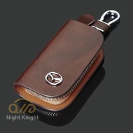 For Mazda 2 3 5 6 Axela Atenza CX-3 CX-4 CX-5 CX5 CX-7 CX-9 MX5 Car Key Holder Leather Smart Remote 
