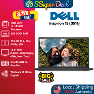 Dell 15.6" Inspiron 15 3000 Series Laptop 3511 (i5-1135G7 | 8GB RAM | 256GB SSD | Intel Iris Xe Graphics)