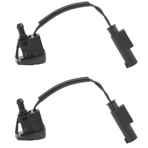 2X Windshield Heated Washer Sprayer Nozzle Jet 61667046060 For -BMW 5 Series E60 E61 2004-2010 525I 