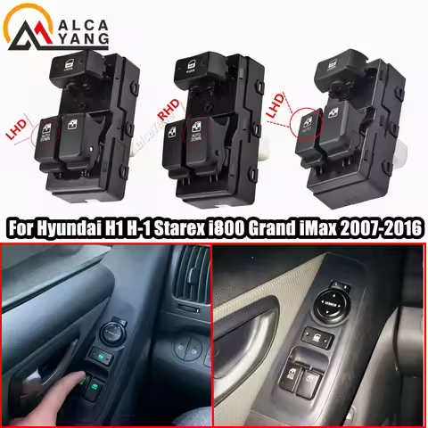 For Hyundai H1 H-1 Starex i800 Grand iMax 2007-2016 Driver Side Electric Power Master Window Lifter 