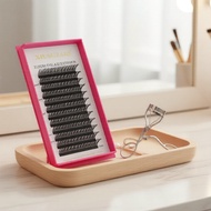 L/LU(M) Curl YY/3D/4D/5D Volume Lash Extensions - Fox Eye Style for Holiday Glam