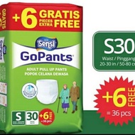 Sensi GoPants Packaging Maxi adult diapers/adult Pants diapers Size S, M, L And XL