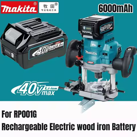 🚀Makita 40V Max 6.0Ah Battery BL4050F for Makita Power Tools XGT HS004G TD001G TW001G HR001G DF001G 