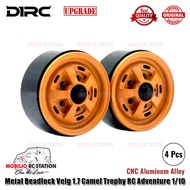 D1RC Metal Beadlock Rims 1.7 Camel Trophy RC Adventure 1/10 ZC7NS03