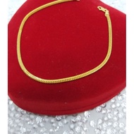 BRAND NEW Emas 916 Tulen Pandora Bracelet Rantai Tangan