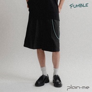 plain-me FUMBLE Park Fancy Material Suit Pants Shorts Lower Body Men [FMB99225-261]