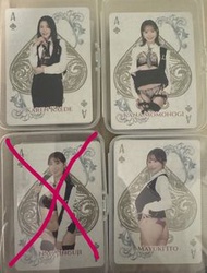 Lovin’ You Poker THE 2ECOND - 楓可憐 桃乃木香奈 伊藤舞雪 52張牌一套