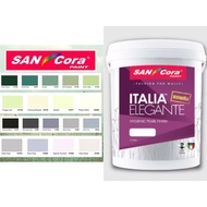 5 LITER SANCORA ITALIA ELEGANTE PREMIUM INDOOR PAINT CAT KILAT DALAM RUMAH