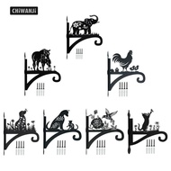CHiWANji Wall Mount Plant Hanger with Screws Animal Silhouette Versatile Wall Plant Hanger Hanging P