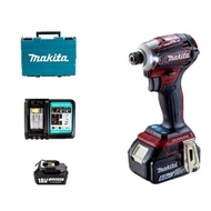 ขายร้อน 100% ของแท้ Makita DTD172 18V 6.0AH แบบชาร์จไฟสว่านไฟฟ้าขนาดกะทัดรัดแรงบิดขนาดใหญ่ผลกระทบเริ