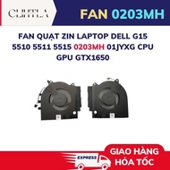 FAN Dell Laptop FAN G15 5510 5511 5515 0203MH 01JYXG CPU GPU GTX1650