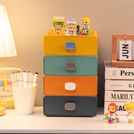 ((6pcs Pack Please Order Home Delivery) ins Style Desktop Storage Box Drawer Type Cosmetic Box Stora