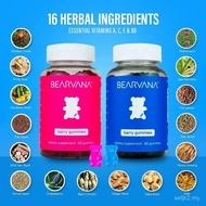 BEARVANAAll-In-OneWomen'sWellnessGummiesComboPack|TheDailyGummiesWorththeHype|16HerbalIngredients+Vi
