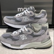 🎉原裝正品 New Balance NB 992 低幫 跑步鞋 男女同款 元祖灰