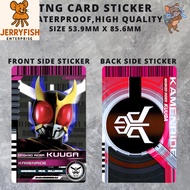 Kamen Rider Decade Card -Kuuga- Card Sticker/Touch n Go Card Sticker Cover