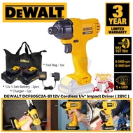 Dewalt DCF805C2A-B1 6mm ( 1/4" ) 12V Cordless Impact Driver ( DCF805C2A, DCF805 )